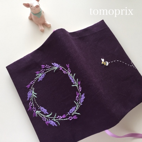 ☆ラベンダー刺繍☆