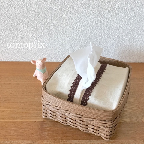 ☆秋色シンプルな半分サイズティッシュ☆
